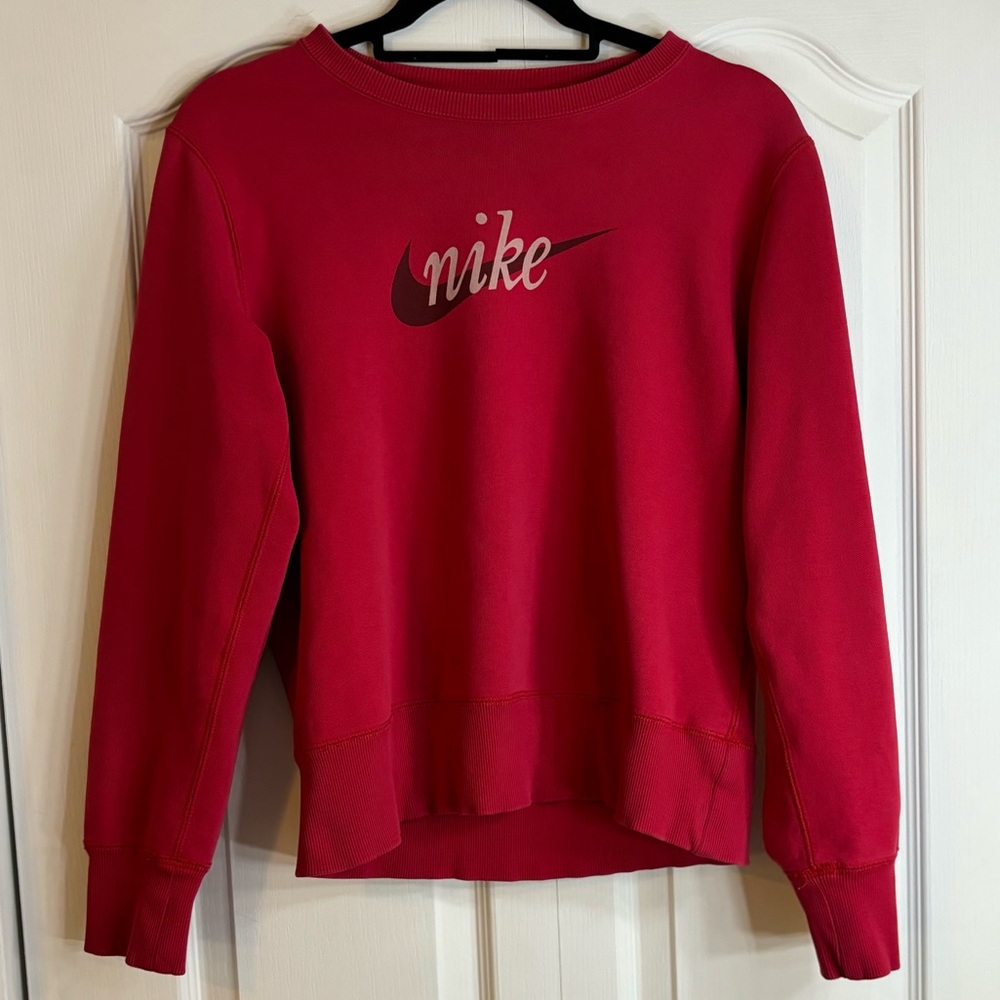 Nike Red Sweatshirt